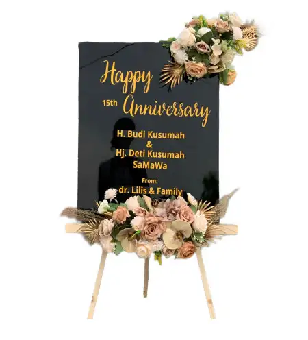 Papan Bunga Akrilik Jambu